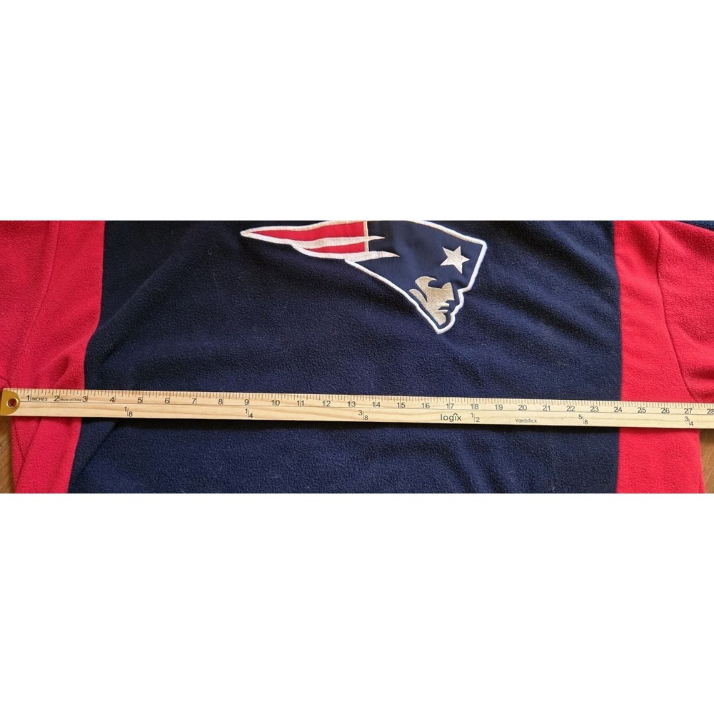 VINTAGE NFL NEW ENGLAND PATRIOTS TOM BRADY JERSEY FLEECE SWEATSHIRT SIZE XL - Picture 3 of 6